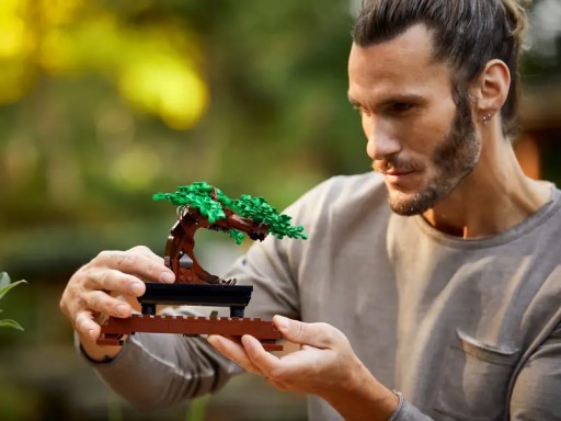 Дерево бонсай LEGO Creator Expert Flowers (10281) Подарок для взрослых ICONS