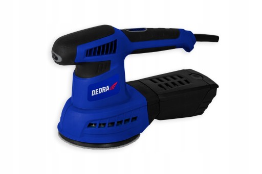 DEDRA SZLIFIERKA MIMOŚRODOWA SIECIOWA 430W 125mm TARCZE NA RZEP DED7947