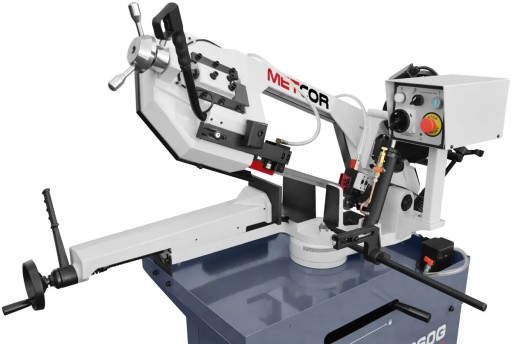 СТАНОК ДЛЯ РЕЗКИ ЛЕНТОЧНОЙ ПИЛЫ ПО МЕТАЛЛУ METCOR BS260G 260мм