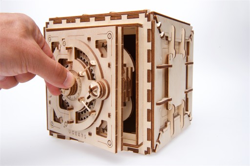 Механический сейф-пазл UGears 3D