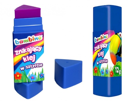 Клей-карандаш исчезающий Bambino 12г 1 шт.