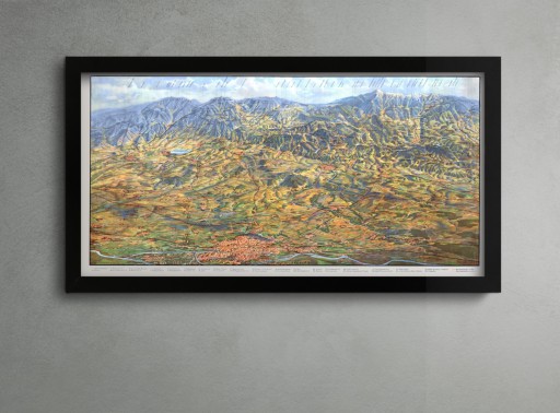 ВАЛБЖИЧ и окрестности старая немецкая карта Вальденбург 1900 г. 60x60