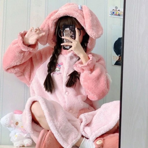 Женская пижама Cinnamoroll из полиэстера, разноцветная, размер L