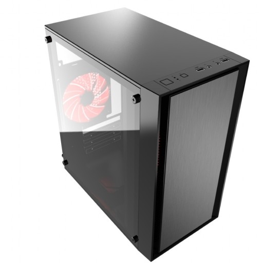 FORNAX 960R MINI TOWER ИГРОВОЙ КОРПУС ДЛЯ ПК СО СВЕТОДИОДНОЙ ПОДСВЕТКОЙ И ПОДСВЕТКОЙ
