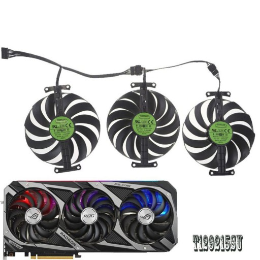 Prawy wentylator graficzny 95 mm dla ASUS ROG Strix RTX3090 RTX3080TI R Fan