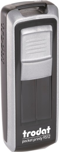 Штамп Trodat Pocket Printy 9512 серебро