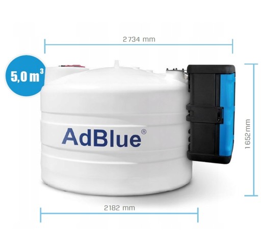 Бак AdBlue 5000L SWIMER BLUE TANK ELJPS EL PRESTIGE