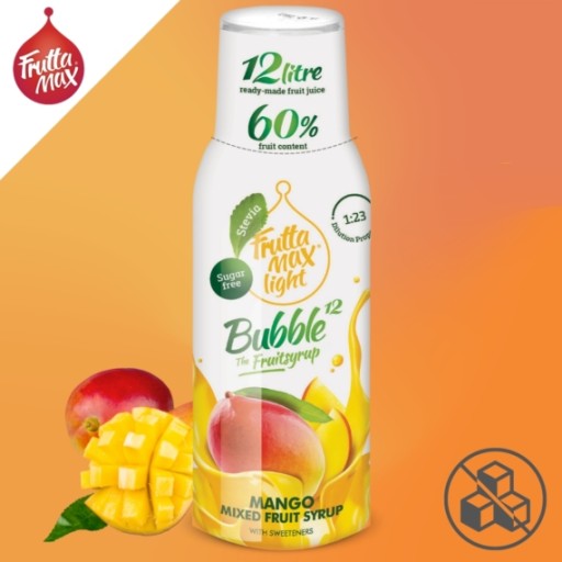 FruttaMax LIGHT СИРОП КОНЦЕНТРАТ ДЛЯ САТУРАТОРОВ, ВКУС МАНГО, 12л