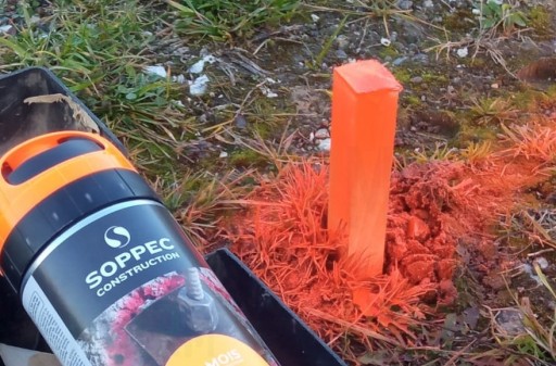 SOPPEC Farba geodezyjna do znakowania w sprayu - N