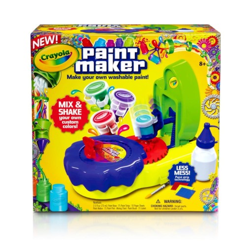 Набор Paint Maker Crayola Color смеситель акриловых красок 75 цветов