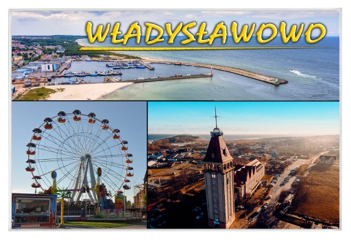 Городские магниты на холодильник - WŁADYSŁAWOWO