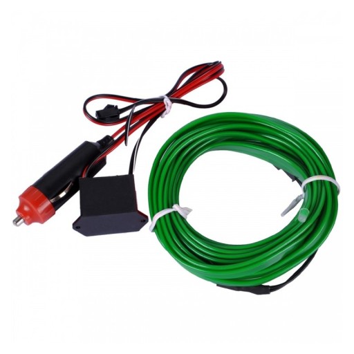 Оптоволоконная светодиодная лента 3M EL WIRE, 12 В, ЦВЕТА