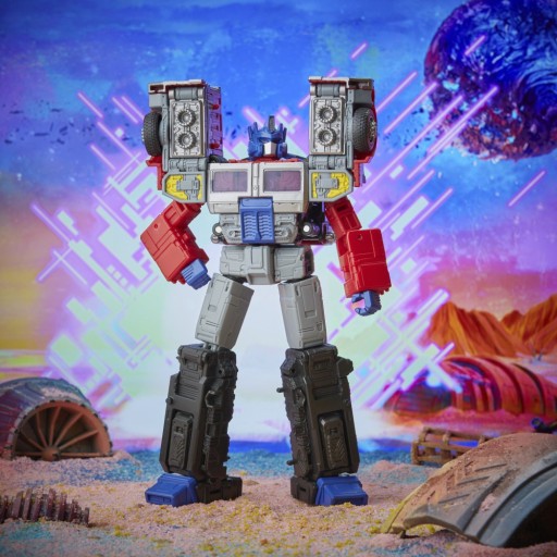 TRANSFORMERS LEGACY LASER OPTIMUS PRIME AUTO BOT CIĘŻARÓWKA ZESTAW 2W1