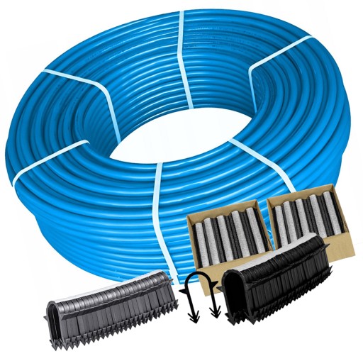 KAN-therm PE-RT СИНЯЯ НАПОЛЬНАЯ ТРУБА 16X2мм 200м PEX