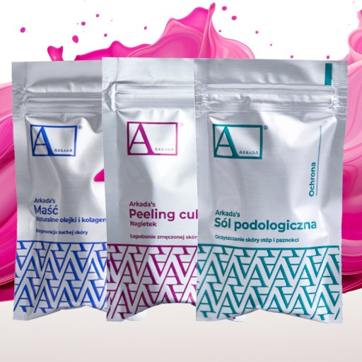 ARKADA regenerująca MAŚĆ DO STÓP na popękane pięty 70g + GRATIS PRÓBKA