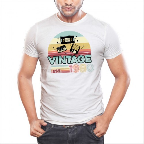 KOSZULKA MĘSKA PREZENT URODZINY ZABYTEK VINTAGE ON