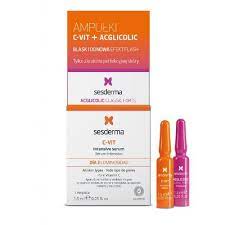 Sesderma C-VIT +ACGLICOLIC FLASH ампулы 2x1,5 мл