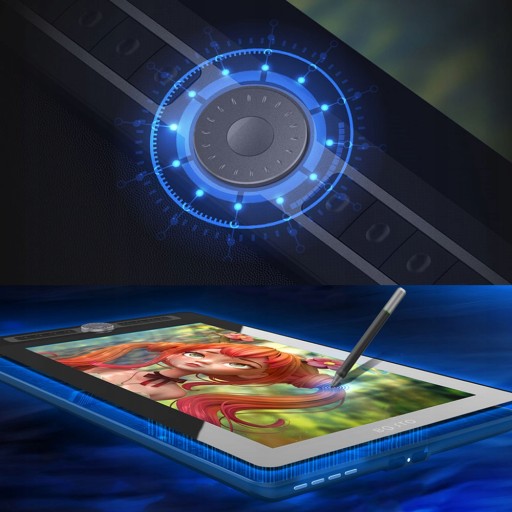 Графический планшет BOSTO BT-16HD PRO IPS с диагональю 15,6 дюйма