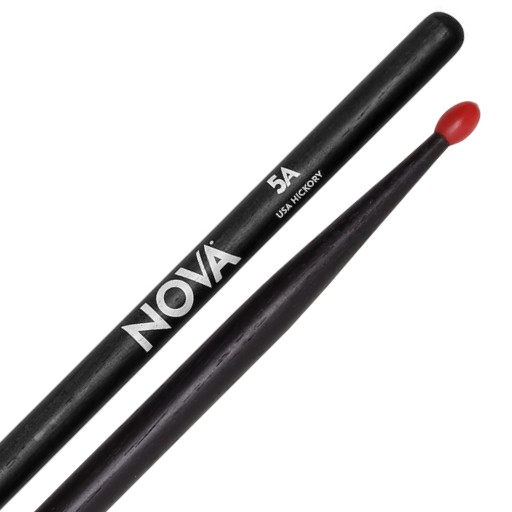Hickory Black Vic Firth Nova 5A Черные нейлоновые барабанные палочки