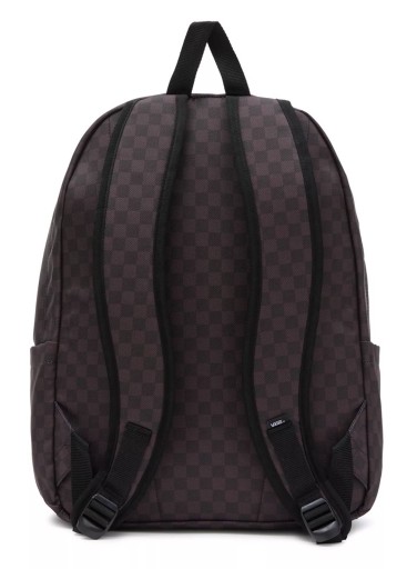 Plecak młodzieżowy do szkoły Vans Old Skool Check Backpack - black/charcoal