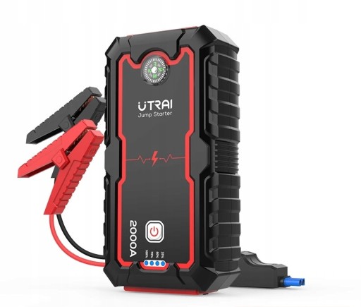 ЗАПУСК Jump Starter POWERBANK Booster 2000A UTRAI