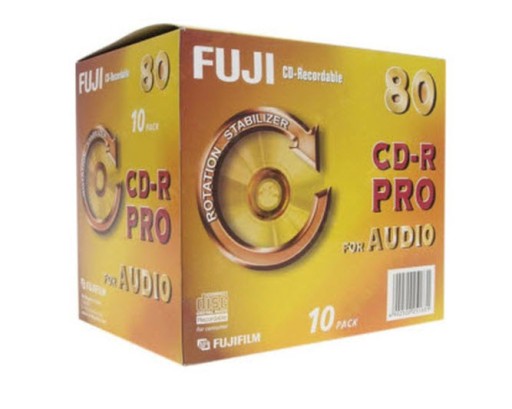 Fuji CD-R PRO Audio 10 шт. - футляр для компакт-диска