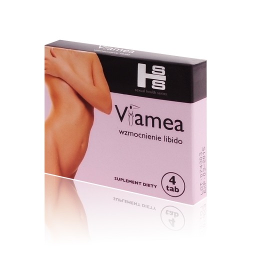 VIAMEA УЛУЧШЕНИЕ ОРГАЗМОВ И ЛИБИДО 4 ТАБЛЕТКИ секса