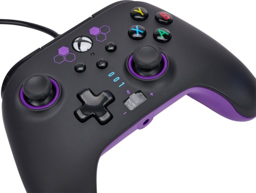PowerA Pad Xbox One Series X S Enhanced Purple Hex