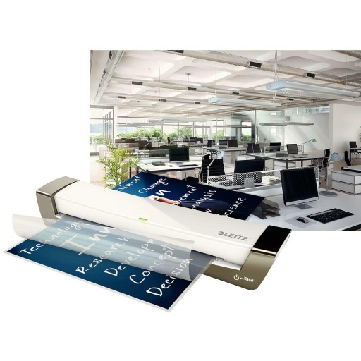 Ламинатор Leitz iLam Office А3 серебристый