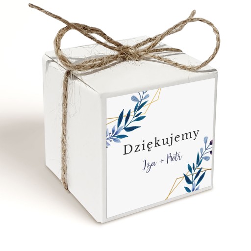 Pudełeczko Upominek 2 krówki PERSONALIZACJA WZORY