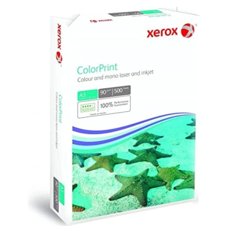 Офисная бумага Xerox, формат А3, 90 г/м2.