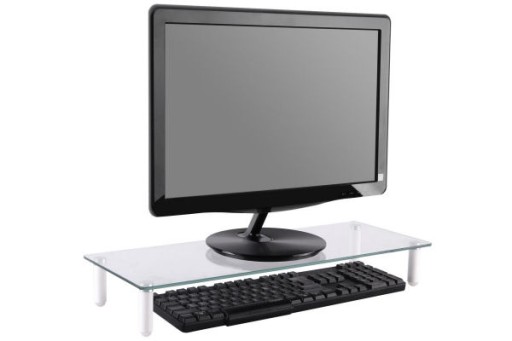 Стеклянная подставка для монитора Digitus DA-90358