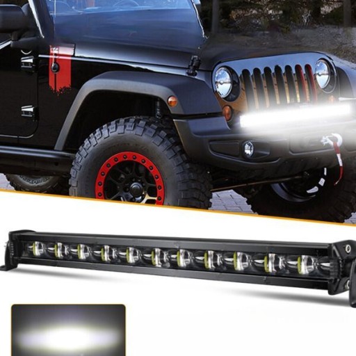 Галогенная рабочая лампа для внедорожного освещения 49,8 см LED BAR - 180 Вт 12–24 В постоянного тока