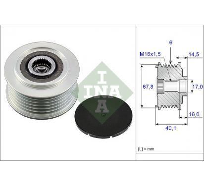 INA МУФТА ГЕНЕРАТОРА VW T4/LT 28/40/46