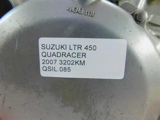 SILNIK ENGINE SUZUKI LTR 450 QUADRACER 2007 3202 KM