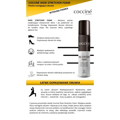 СНЯТЕЛЬ ДЛЯ ОБУВИ COCCINE 75ML