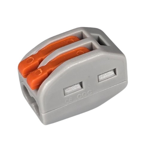 KOSTKA ZŁĄCZKA SZYBKOZŁĄCZKA NA PRZEWÓD LINKĘ ŁĄCZNIK NA 2 KABLE 0,08-4 mm²