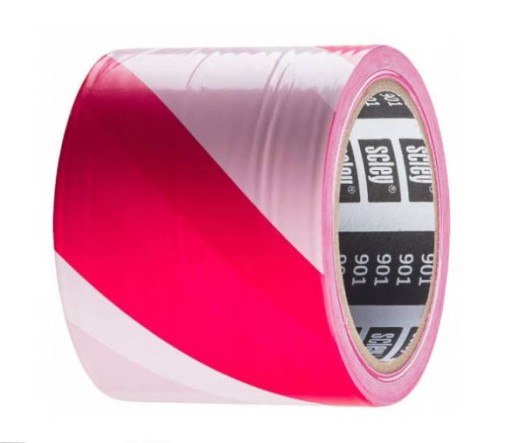 Лента сигнальная Scley 8 см х 100 м