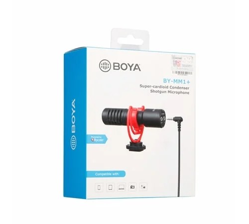 BOYA BY-MM1+ - Суперкардиоидный конденсаторный микрофон