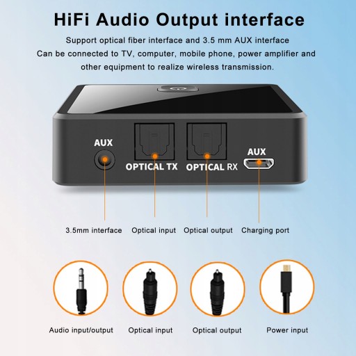 ZF-380 2 в 1 трансивер Bluetooth 5.0