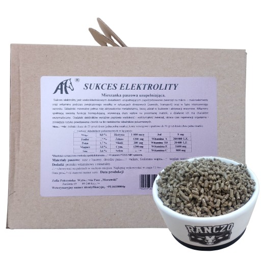 SUKCES ELEKTROLITY 2kg - pasza dla koni, witaminy