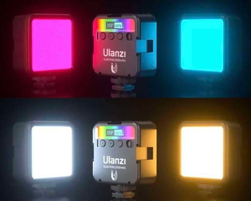 OUTLET LED RGB фотостудийная лампа Ulanzi i-Light VL49RGB