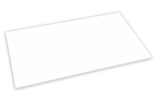 PLEXI 2 mm BIAŁA BŁYSK 60x40 cm pleksa pleksi cięta laserem