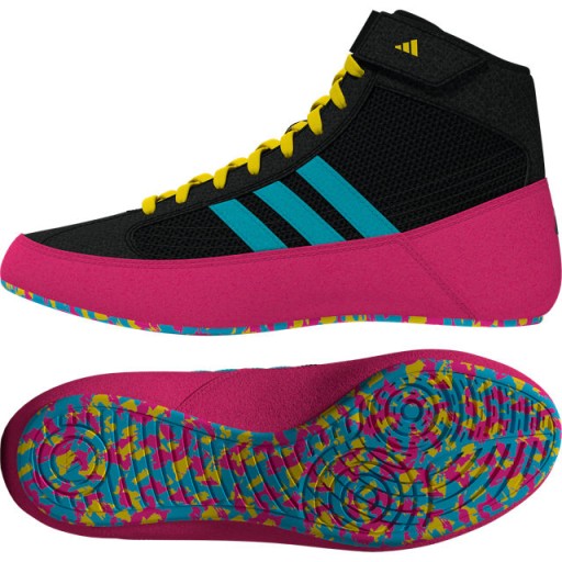 ADIDAS HVC 2 BUTY ZAPAŚNICZE KRAV MAGA BOKS czarno rożowe 40