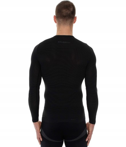 ФУТБОЛКА BRUBECK BASE LAYER ТЕРМОАКТИВНАЯ ТОЛСТОВКА ГРАФИТ УНИСЕКС РАЗМЕР M