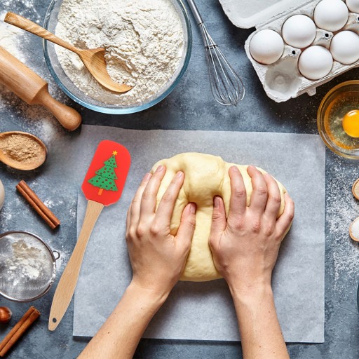 ШПАЛКИ ДЛЯ ВЫПЕЧКИ, НЕРЖАВЕЮЩАЯ ПОСУДА, РОЖДЕСТВЕНСКИЕ, СМЕШИВАНИЕ КРЕМА, 25X5X1CM, 4 ШТ.