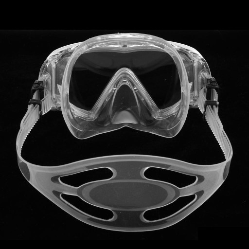 Maska do nurkowania dla dorosłych Anti Fog Okulary do pływania i snorkelingu Okulary czarne