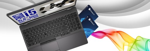 НОУТБУК ДЛЯ РАБОТЫ И ИГРЫ Dell 15,6 i5 4x3,9 ГГц TURBO SSD 512 ГБ 16 ГБ FULLHD