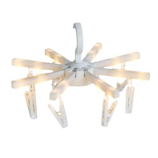 Lampka LED ze spinaczami do bielizny, klipsem, do