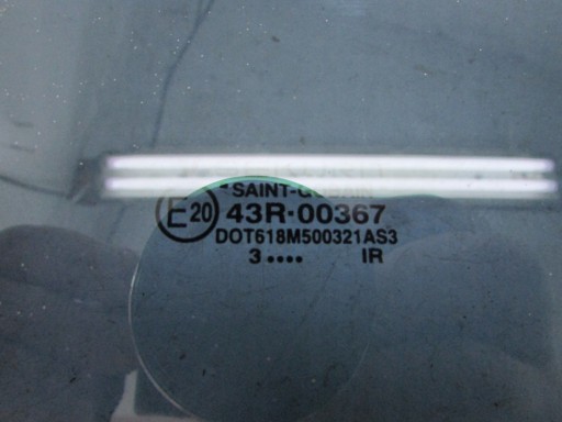 PORSCHE CAYENNE 7L ОКНО КУЗОВА ЛЕВОЕ 03